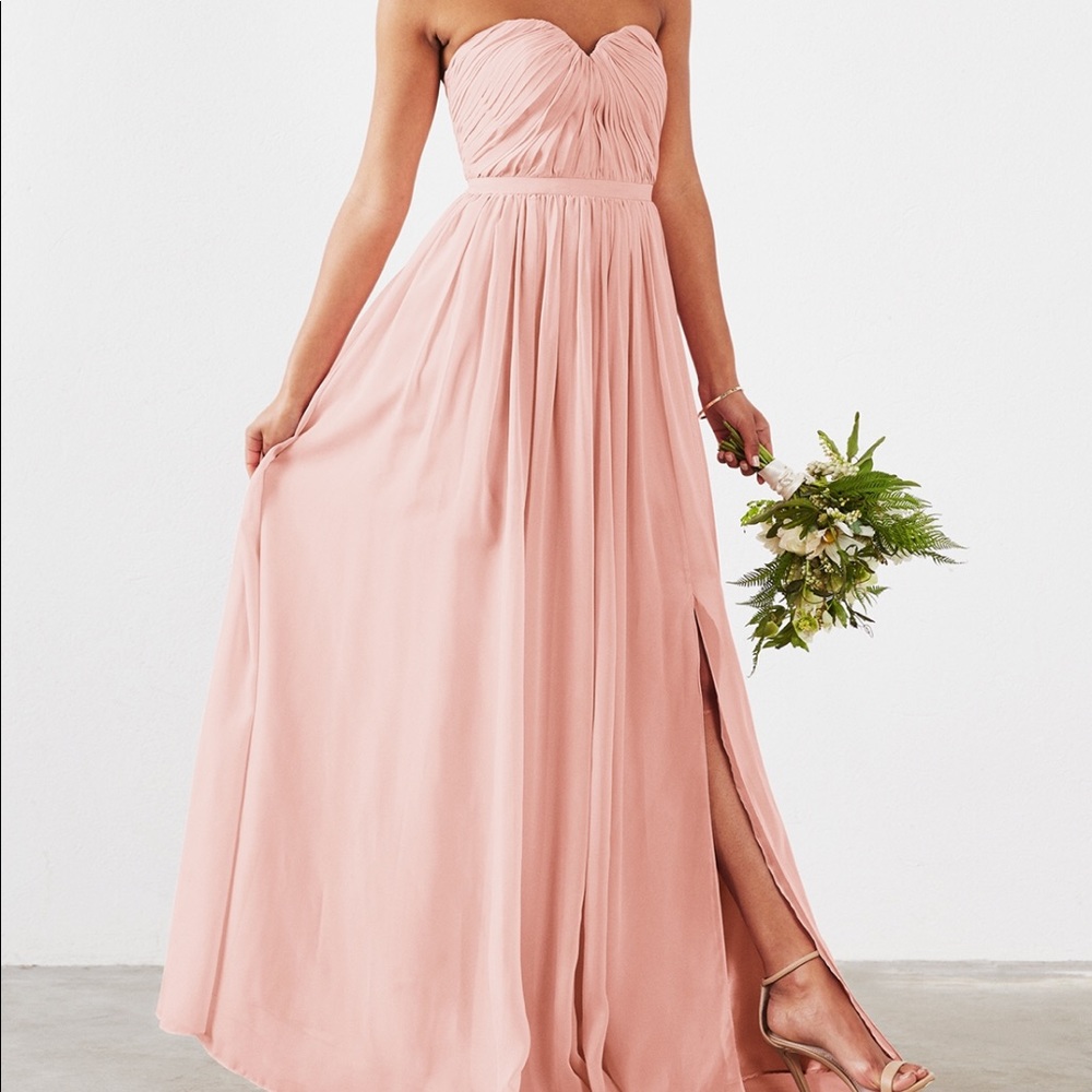 Blush Prom Dress